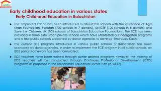 How Early Childhood Education Works In Pakistan