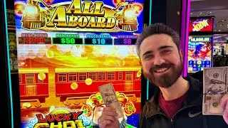 Gambling For OVER An HOUR STRAIGHT With WILD BONUSES