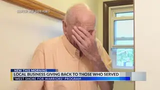 ‘It’s life changing’: Veterans gifted new bathrooms from West Shore Home