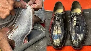 The 75 year old method of making shoes very high quality in low budget#usa 