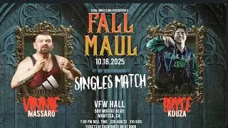 Bryce Kouza vs Vinnie Massaro: 10/18/25 TWF 