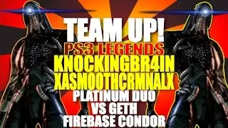 PS3 Platinum Teamup! Geth Infiltrators XASMOOTHCRMNALX & KNOCKINGBR4IN: Mass Effect 3 Multiplayer