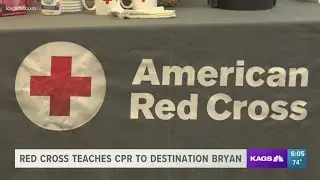 Bryan American Red Cross offer CPR courses to Destination Bryan employees