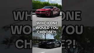 Camaro or Corvette: Which American BEAST would you get? #camaro #corvette