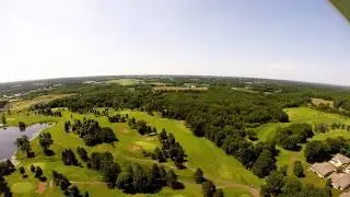Approach into Amery, WI