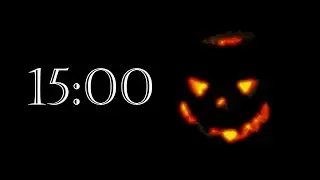 15 minute Halloween Timer with scary alarm.