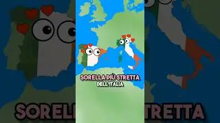 Qual &egrave; il PAESE pi&ugrave; SIMILE all'ITALIA 🤔🇮🇹 #geografia #paesi #spagna #mappa #italia #colombo #america