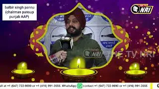 Happy Diwali from Balbir Singh Pannu (chairman punsup AAP Punjab)