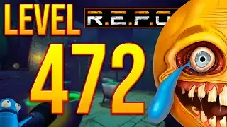 R.E.P.O. Solo World Record Level 472 | 4K 60 FPS | KILLING WITH MONSTERS CHALLENGE! 💀