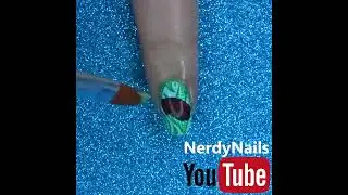 Under The Sea Inspired Nail Art Design | Nails 2022 | #shorts