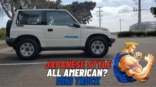 Geo Tracker Japanese Style American small micro mini truck an automotive collab (rebadge) OK USA!
