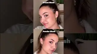Unlock Flawless Glow: Cream Blush vs Powder Blush #makeuptutorial #blush  #blushhacks