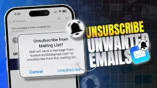 How to Block Unwanted Emails on iPhone | Stop Spam Emails on iPhone | Unsubscribe Emails in Gmail