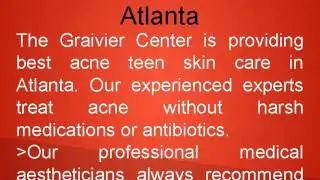 Best Acne Teen Skin Care Atlanta