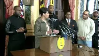 Baltimore mayor Stephanie Rawlings-Blake talks about riots