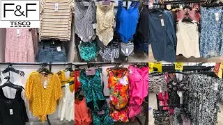 TESCO F&F WOMENS SUMMER CLOTHING JULY 2021 | F&F CLOTHING | TESCO HAUL | TRAVELANDSHOP WITH ME
