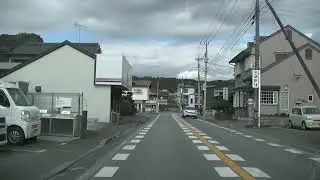 玖珠町森郵便局から森中央小学校