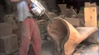 Natanel Gluska . Fast forward ! #chairs #sculptures  Making of the 