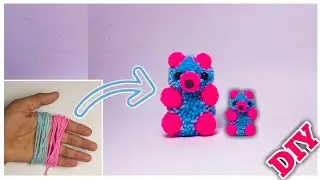 Amazing Teddy Bear Making With Wool | Super Easy Teddy Bear Make At Home | How To Make Teddy Bear 🐻🐻