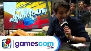 gamescom 2016 | MoinMoin mit Budi & Etienne | Jubil&auml;umsfolge 400 mit David Hain | 19.08.2016
