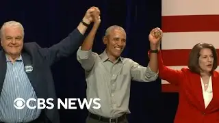 Big names campaign for midterm candidates as races tighten before Election Day