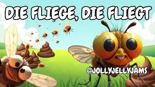🎉✨Jolly Jelly Jams✨🎉 Kinder Lieder 🐝🎶 DIE FLIEGE, DIE FLIEGT – DAS LUSTIGSTE FLIEGENLIED! 🪰🎵