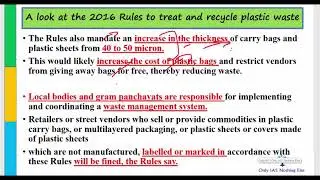 Plastic Waste Management Rules of 2016_29-June
