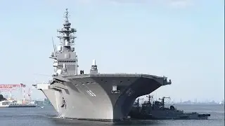 JMSDF - Izumo Class Helicopter Destroyer (DDH 183) Declared Operational [1080p]