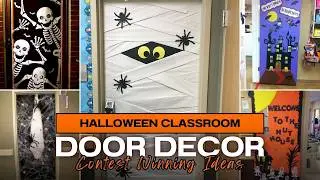 200+ Best DIY Halloween Door Decoration Ideas in 2024 | Halloween Decor Ideas