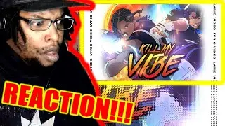 SAMAD SAVAGE X @Zamaera X @inteNsifyCharts - KILL MY VIBE (OFFICIAL LYRIC VIDEO) DB Reaction