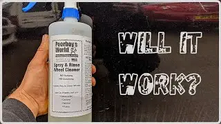 Poorboy's World Spray & Rinse Wheel Cleaner - Will It Work?