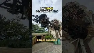 My Top 5 Roller Coasters of 2024 🏆🎢