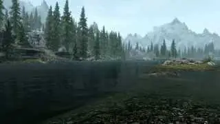 Skyrim Mod Comparison: Pure Water vs. Realistic Water (1080p HD)