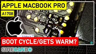 MacBook Pro 1708 Boot Loop: CPU Heating Up, No Fan Spin - Unusual Fix!