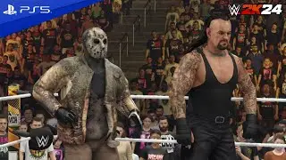 WWE 2K24 - The Undertaker - Jason Voorhees Vs Kane - Frieza | WWE November 07, 2024 LIVE|
