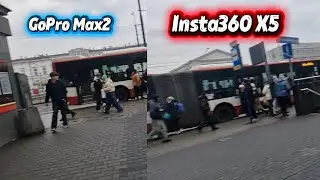GoPro Max 2 vs Insta360 X5 &ndash; test slow motion (360&deg;)