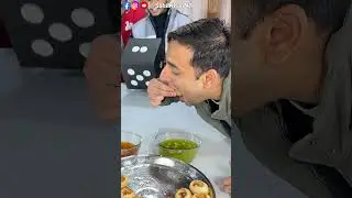 Gol Gappe (Pani Puri) 😋 Funny Dice Game Challenge #panipuri #sahilkhannt #panipurichallenge