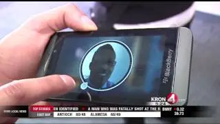 Gabe Slate Gets Sneak Preview of New Blackberry Phone