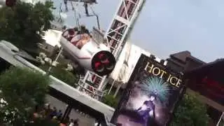 blackpool pleasure beach Flying Machines 2012