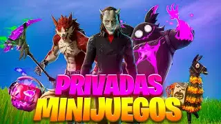 PARTIDAS PRIVADAS FORTNITEMARES en directo fortnite ahora mismo batalla de outfits MINIJUEGOS
