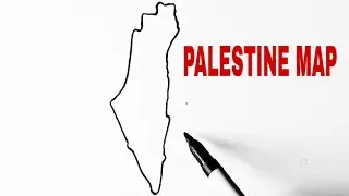 How To Draw Map of Palestine