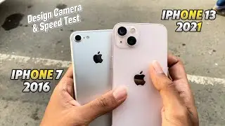iPhone 7 Vs iPhone 13 - Design Camera & Speed Test | Shorts Tech 5G
