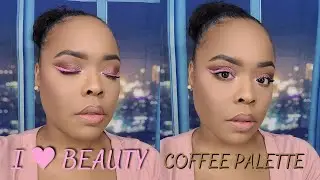 TJ Maxx Find | I 🤎 Revolution Coffee Palette Eyeshadow Tutorial with Pink Liner