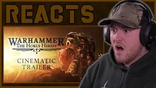 Кинематографический трейлер WARHAMMER: The Horus Heresy! (Реакция Королевской морской пехоты)