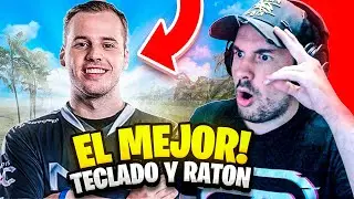 Reacciono al MEJOR JUGADOR del MUNDO con TECLADO y RATÓN en WARZONE (HusKerrs)