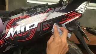 Decals Sticker Installation for Mio