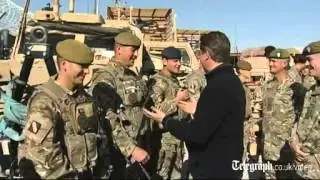 David Cameron hails 'job well done' in Afghanistan
