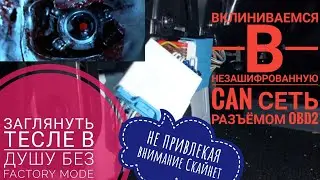 Тесла Модель 3/Y: установка OBD разъёма подробно