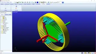 MSC Adams | Machinery: Planetary Gear