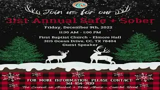 31st Annual Safe + Sober to raise awareness of holiday drunk driving